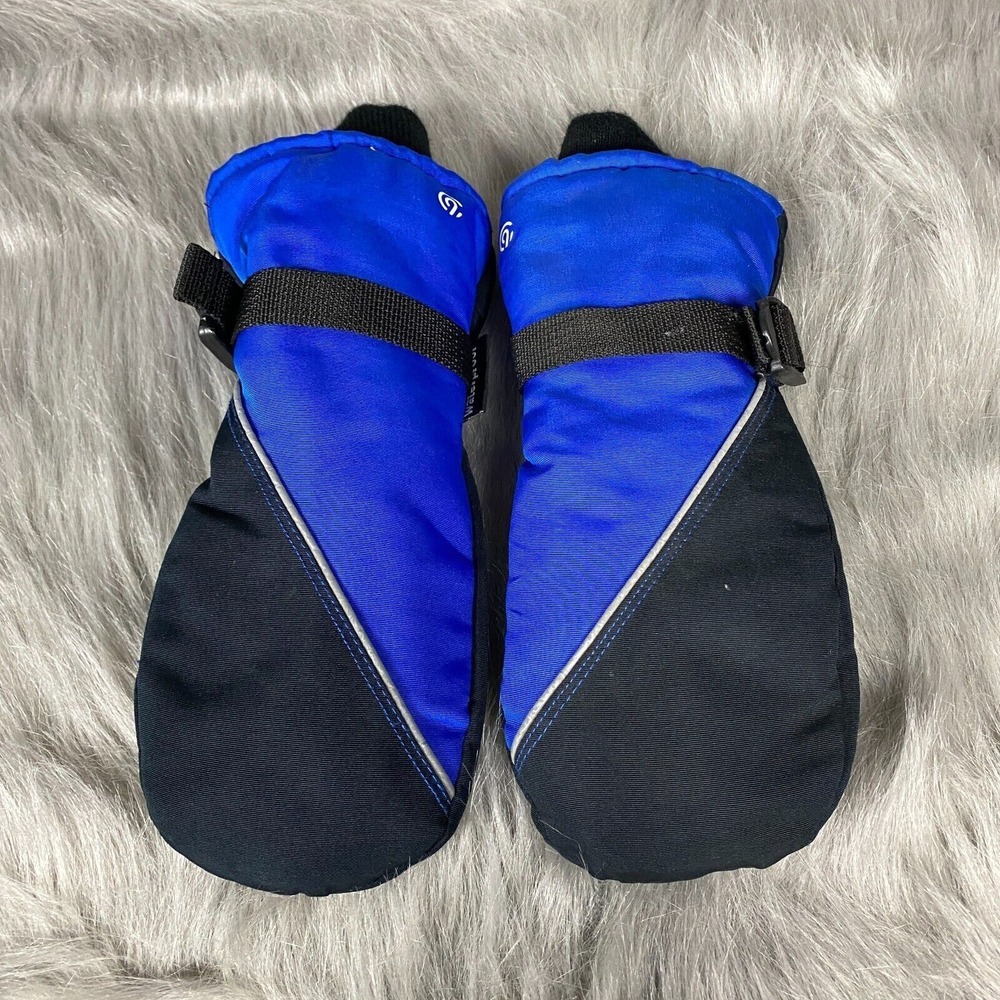 Champion C9‎ Gloves Snow Mittens 8/16 Blue Black